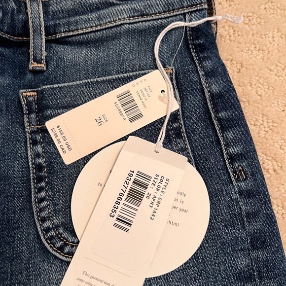 Anthropologie ag Stevie High-Rise Skinny jeans 26 - Picture 5 of 6